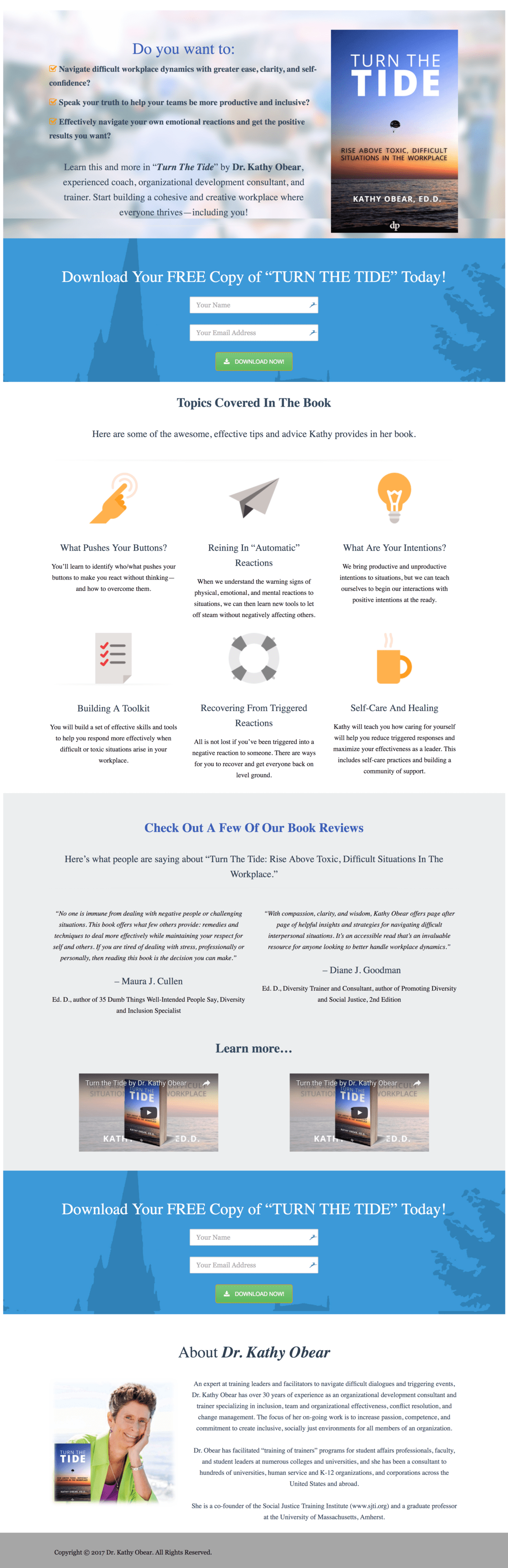 Ebook Download Landing Page