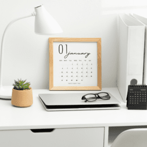 January calendar planning