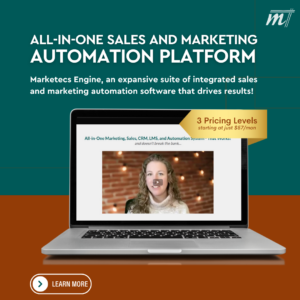 Marketecs Engine - All-In-One Business, Marketing, Sales, and Automation Software.