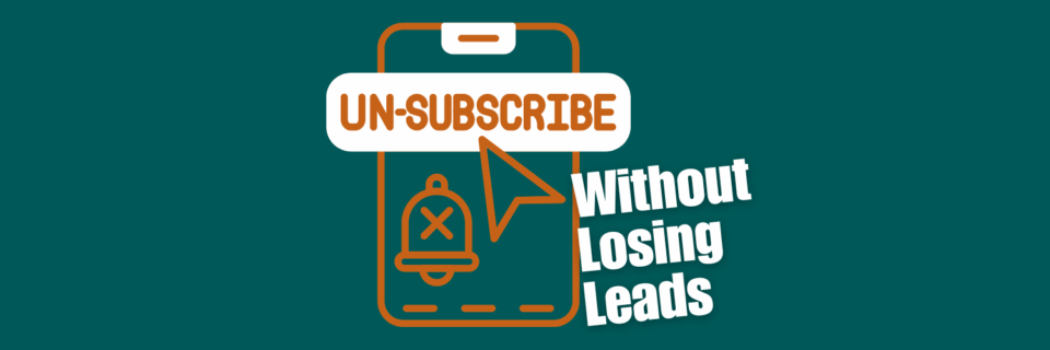 Selective unsubscribe | email list health | email marketing tips