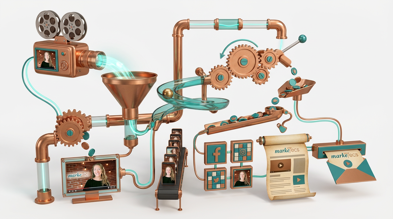 The Marketing Content Machine: Turn One Video Into 12+ Pieces of ...